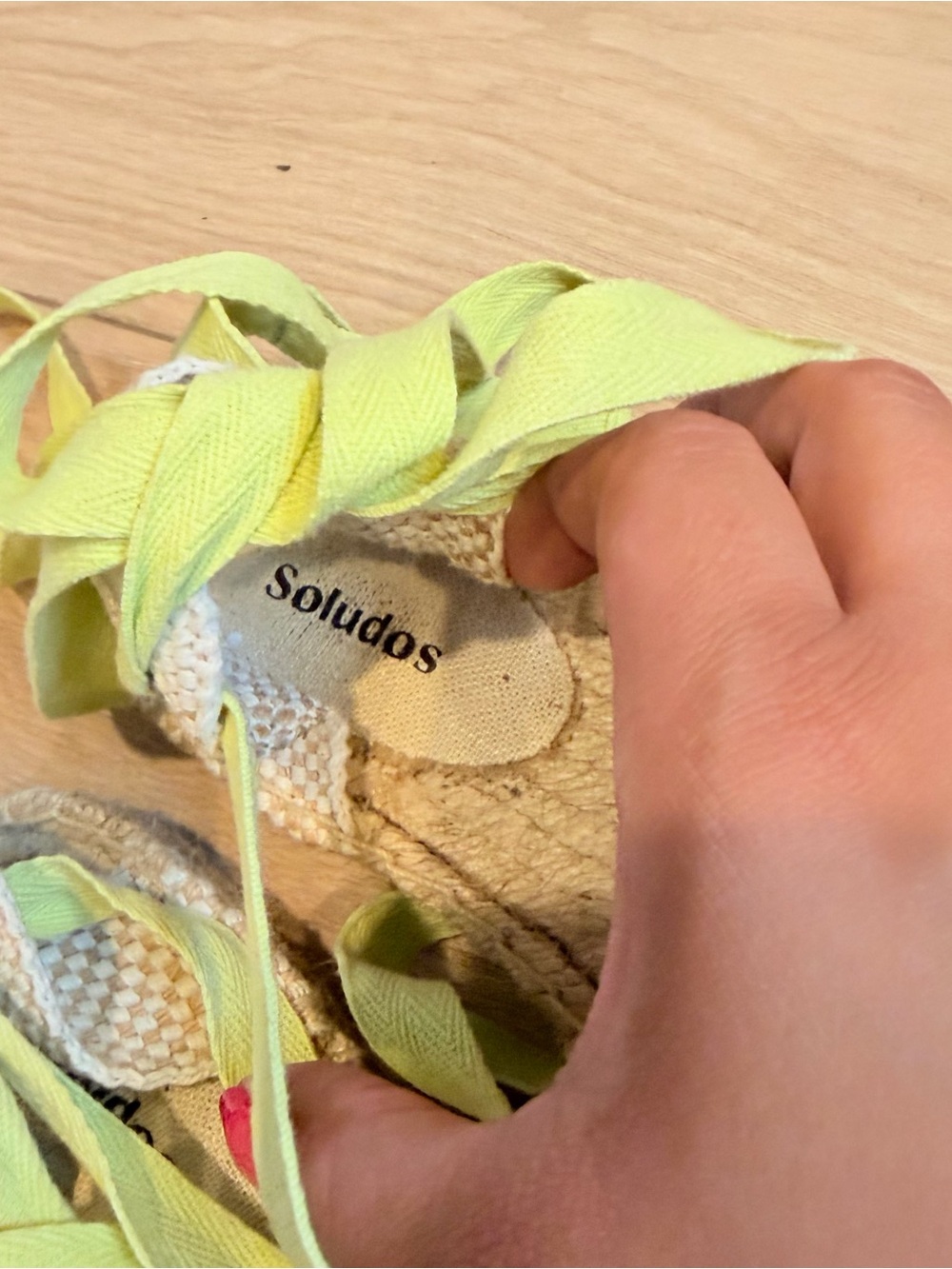 EUC Revolve Soludos Women's Espadrilles Platform Sandals 6.5 - Picture 7 of 8